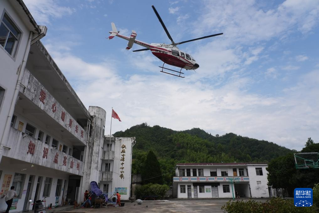 皖南山区防汛救灾一线直击