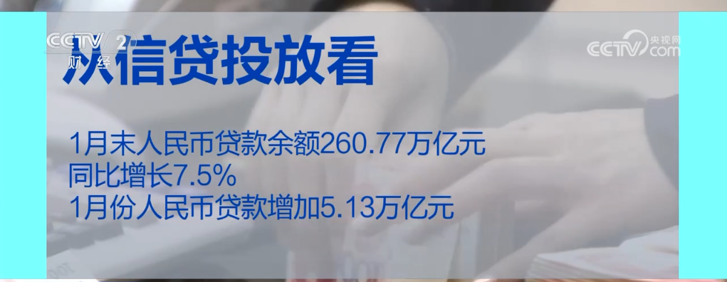 1月份多项金融指标好于市场预期 为经济平稳开局提供“硬支撑”