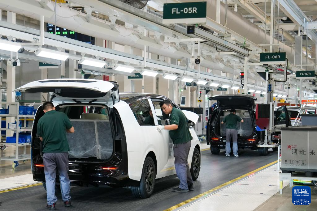 活力中国调研行丨感受北京新能源汽车生产脉动