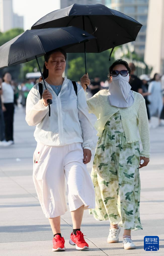 上海出现持续高温天气