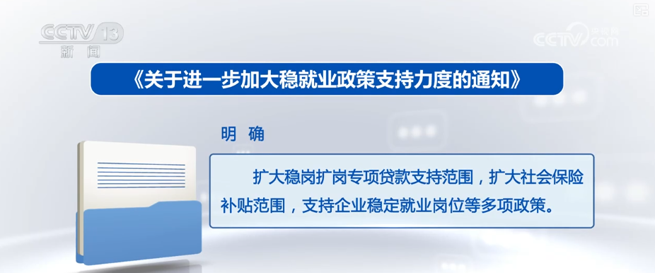 政策“组合拳”接续发力稳就业稳企业 | 政策亮点、着力点解读↓
