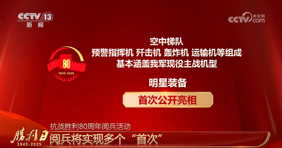 设计亮点多、富含时代特色 本次阅兵将实现多个“首次”