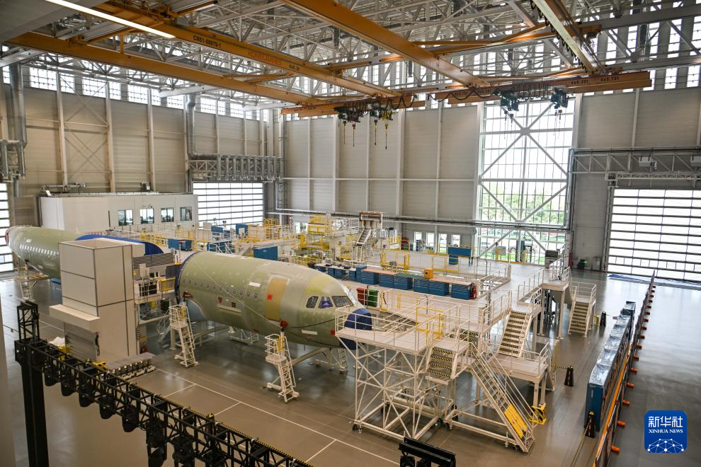 空客亚洲第二条A320系列飞机总装线在天津投产