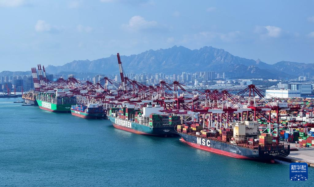 山东港口青岛港：搭建中日韩海上物流大通道