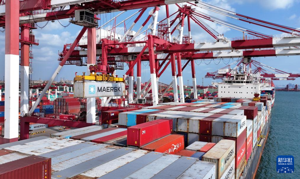 山东港口青岛港：搭建中日韩海上物流大通道