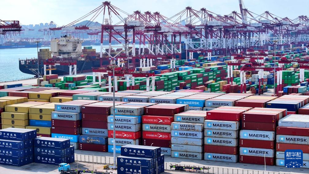 山东港口青岛港：搭建中日韩海上物流大通道