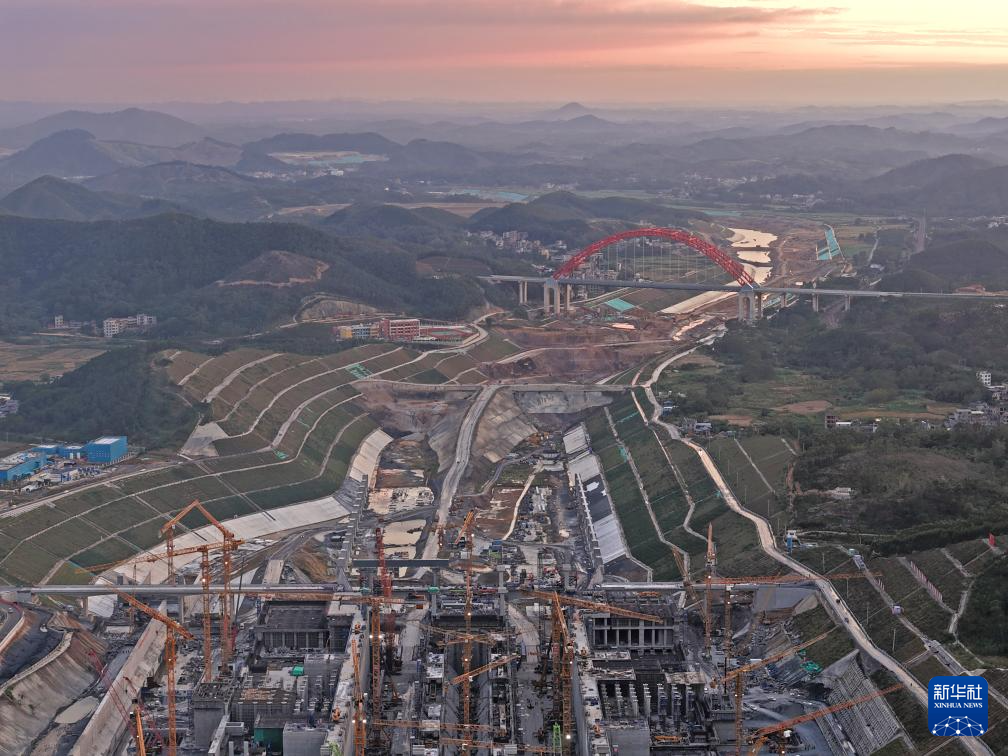 平陆运河雄姿初现