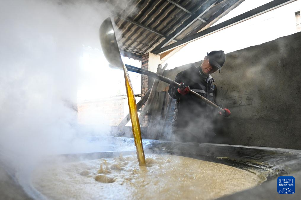 福建将乐:熬红糖迎冬至