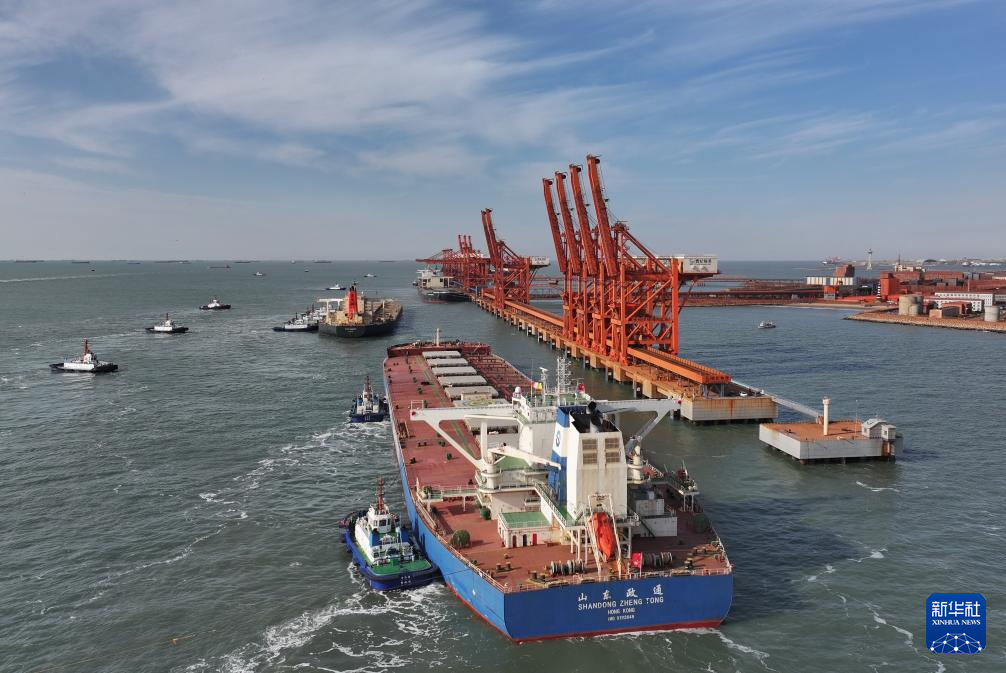 2025年河北唐山港货物吞吐量超8.8亿吨