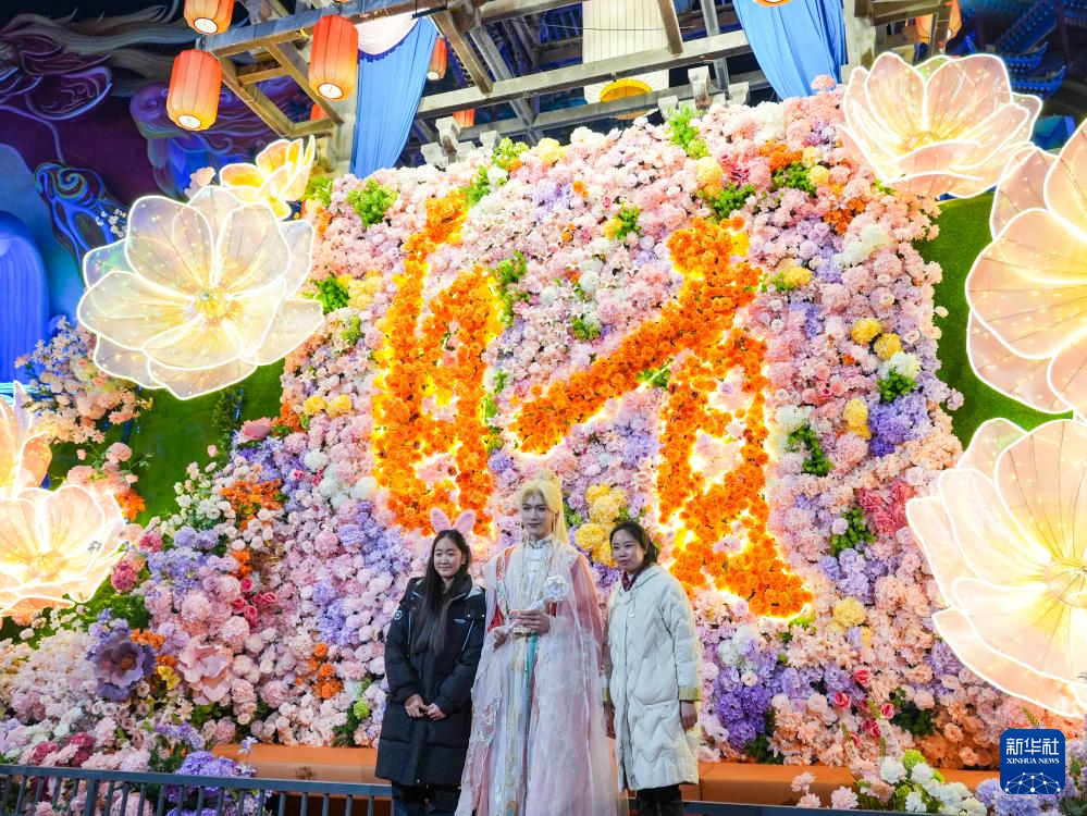 第32届自贡国际恐龙灯会亮灯