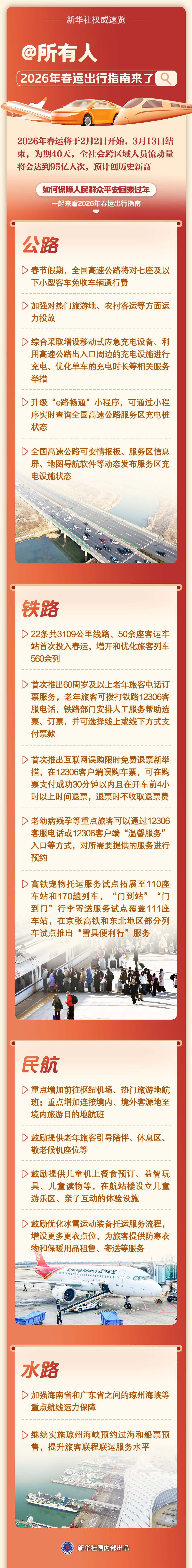 新华社权威速览｜@所有人，2026年春运出行指南来了