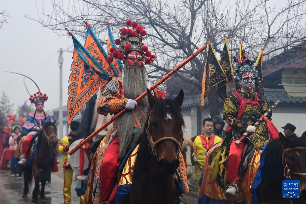 马社火,耍出精气神!