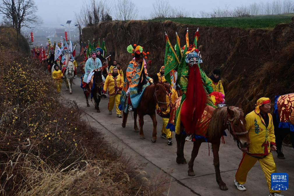 马社火,耍出精气神!