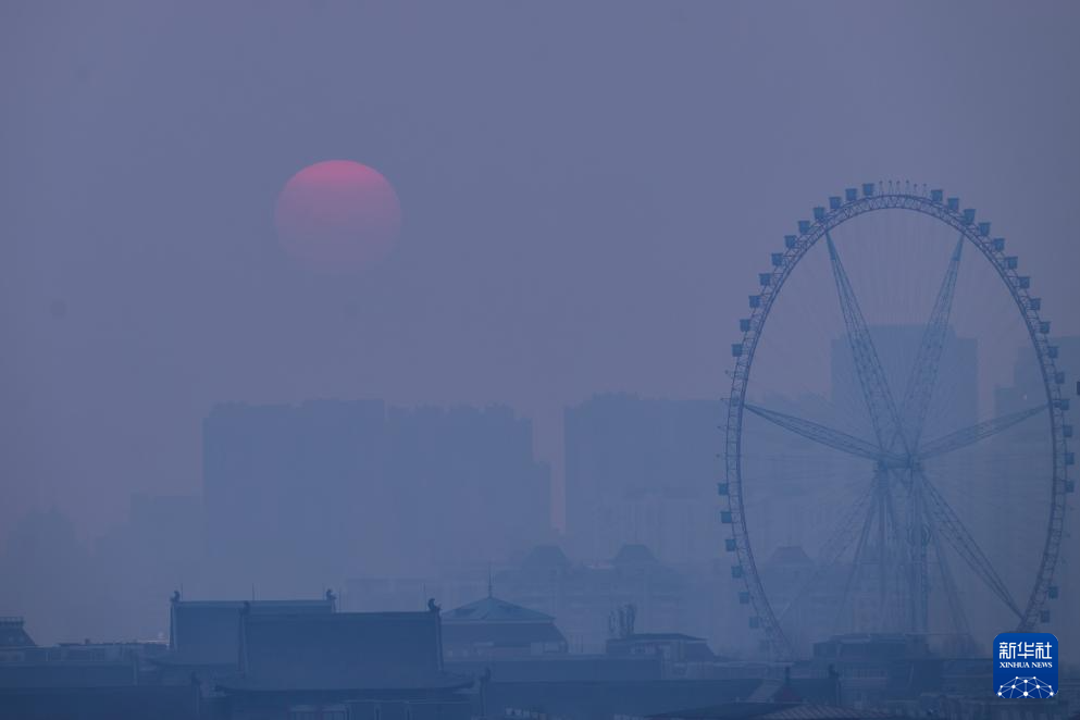 星空相册丨春分悬日