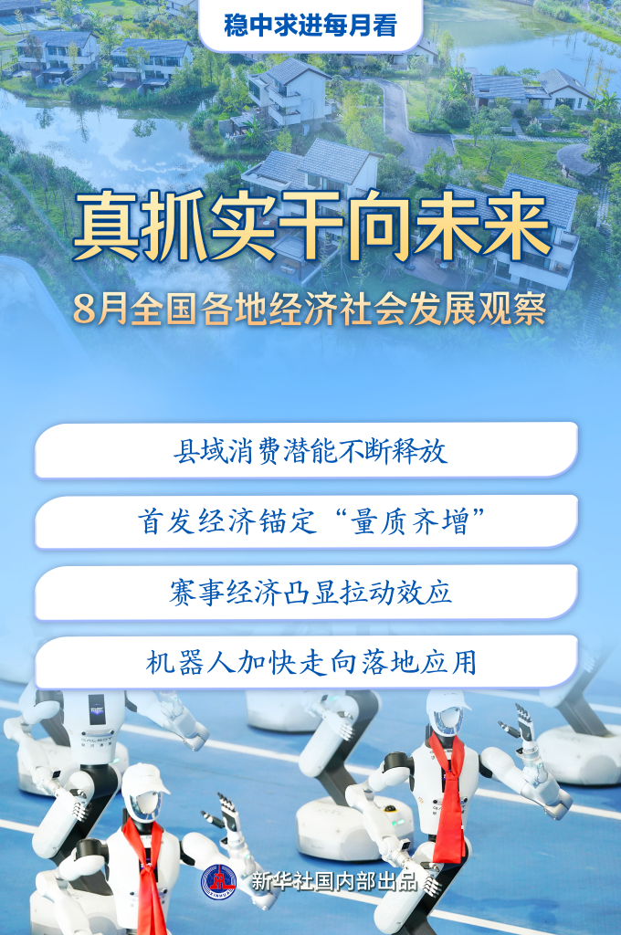 真抓实干向未来——8月全国各地经济社会发展观察