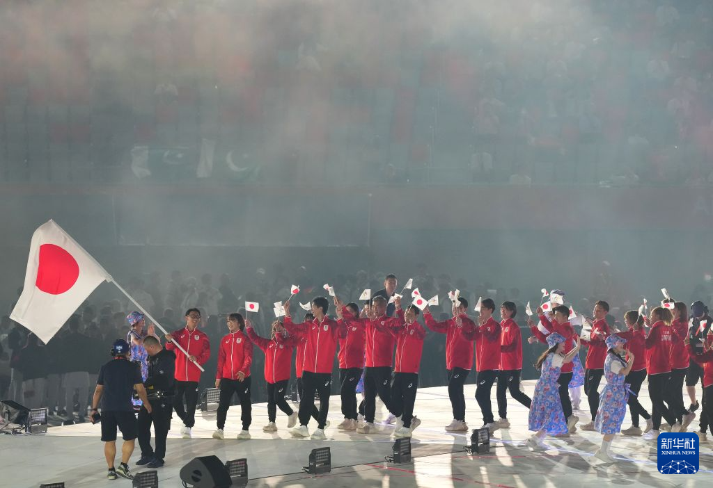 亚运会|第20届亚洲运动会开幕式在名古屋举行