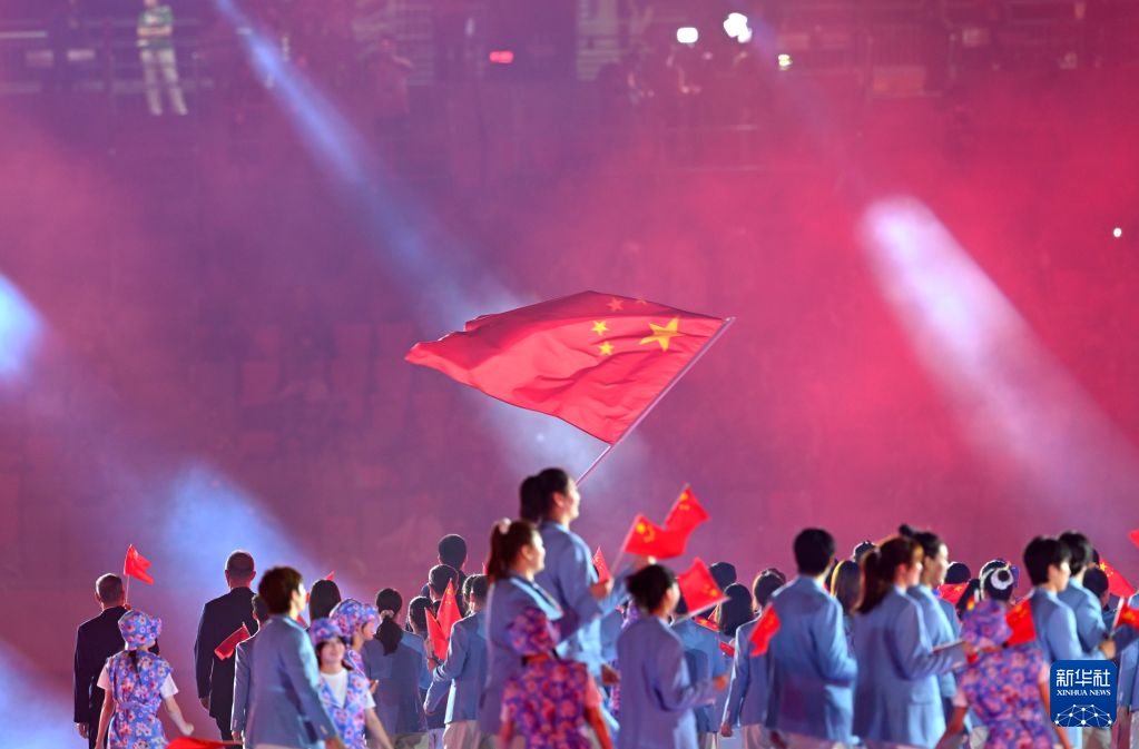亚运会|第20届亚洲运动会开幕式在名古屋举行