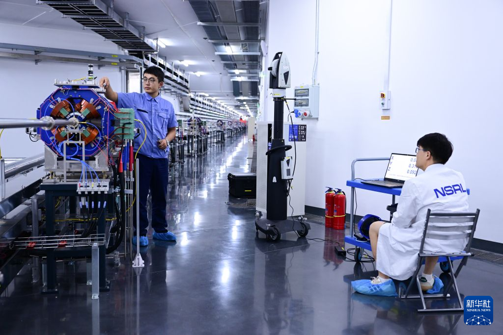 新一代同步辐射光源直线加速器成功出束