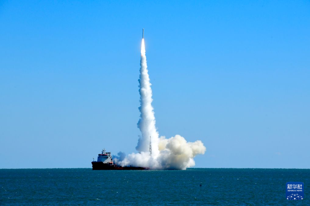 谷神星一号海射型遥八运载火箭发射成功